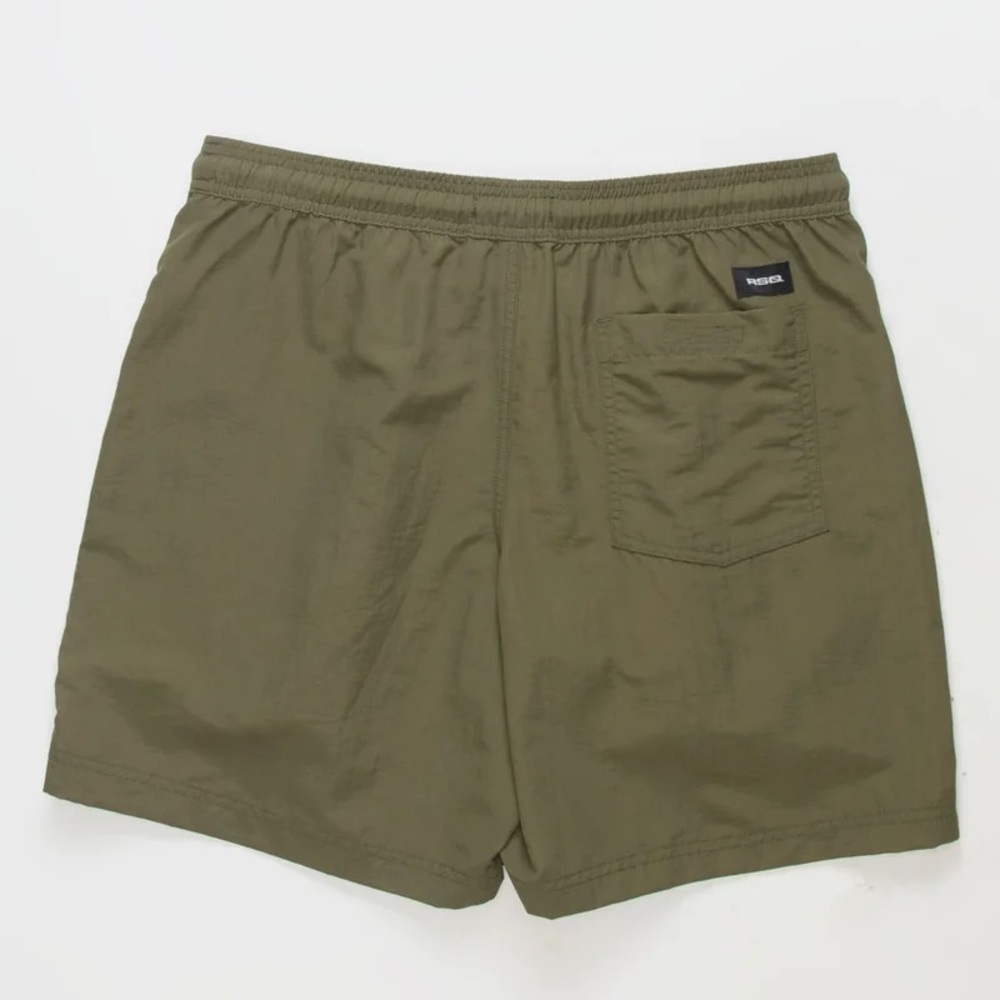 RSQ nylon Green navy Shorts Comfortable Fit - Picture 16 of 16